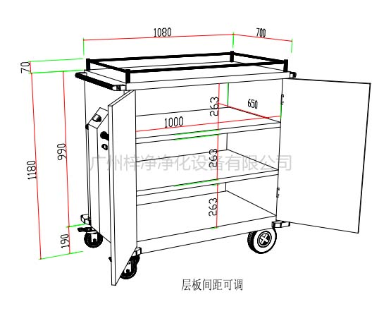 無菌物品運(yùn)送車、回收車,、下送車,、電動運(yùn)送車、密封車設(shè)計圖